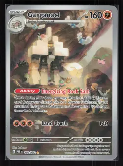 Garganacl Holo Illustration Rare Pokemon SV04: Paradox Rift 202/182 NM - Image 1