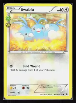 Swablu Common Pokemon Generations: Radiant Collection RC23/RC32 MP - Image 1