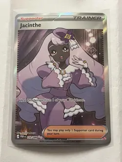 Pokemon TCG Jacinthe Jacinthe Ultra Rare Holo FUll Art Trainer 110/088 NM - Image 1