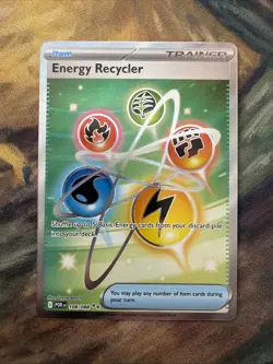 Pokemon Energy Recycler 108/088 Perfect Order Full Art Trainer Pokemon TCG - Image 1