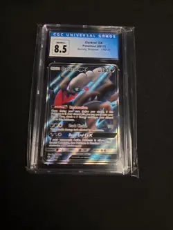 Darkrai GX CGC 8.5 NM/MINT+ Pokemon (2017) Burning Shadows #88/147 - Image 1