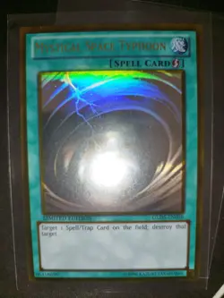 Yu-Gi-Oh! Mystical Space Typhoon GLD5-EN038 Gold Ghost Rare Goat Edison Meta PSA - Image 3