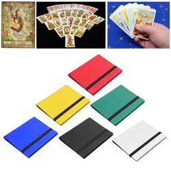 Card Binder 20 Pages 9 Pocket Large Capacity Colored Cover Card Collection - Image 1