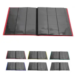 Card Binder 20 Pages 9 Pocket Large Capacity Colored Cover Card Collection - Image 3