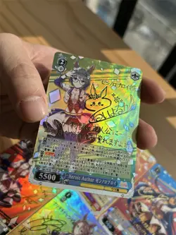 9×Pretty Derby Doujin Card Uma Musume 6 of 14 Goddess Waifu Custom Textured DIY - Image 3