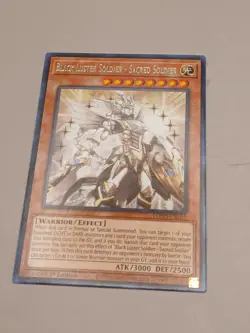 Black Luster Soldier - Sacred Soldier TOCH-EN035 Yu-Gi-Oh! Card Mint 1st Edition - Image 2