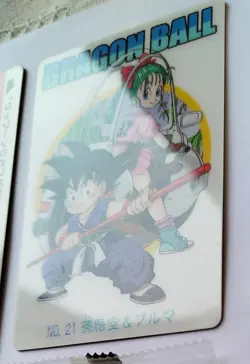 Bulma Dragon Ball One piece 40th Card Japan vintage Amada 1995 2003 1 Sealed x8 - Image 5