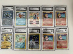 Pokemon CGC Graded Lot of 10 Cards - Image 2