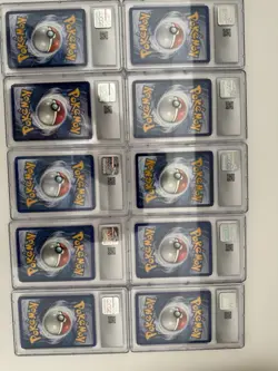 Pokemon CGC Graded Lot of 10 Cards - Image 3