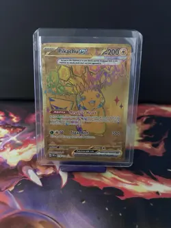 Pokemon TCG Pikachu EX Hyper Rare Card 179/131 Prismatic Evolutions - Image 1