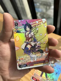 9×Pretty Derby Doujin Card Uma Musume 5 of 14 Goddess Waifu Custom Textured DIY - Image 3