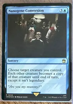 Nanogene Conversion (Surge Foil) Doctor Who Magic the Gathering MTG (654) - Image 1