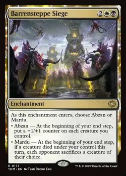 Barrensteppe Siege - Foil x1 - Tarkir: Dragonstorm - NM-Mint, English - Tarkir: - Image 1