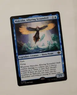 MTG Malcolm Alluring Scoundrel 0063 Siren Pirate LCI 2023 Lost Caverns Ixalan - Image 1