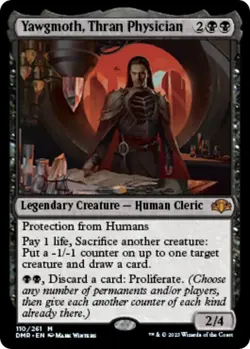 Yawgmoth, Thran Physician - Dominaria Remastered - Regular - NM/M - PACK FRESH! - Image 1