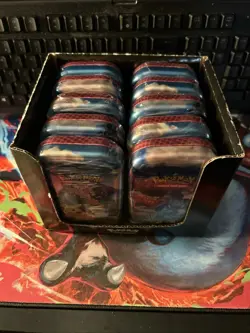 Pokemon TCG Mega Evolution Ascended Hero Mini Tins 10-ct New Sealed - Image 1