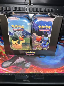 Pokemon TCG Mega Evolution Ascended Hero Mini Tins 10-ct New Sealed - Image 3