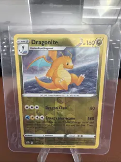 Pokemon TCG DRAGONITE #131/195 Swsh12: Silver Tempest Reverse Holo NM TCG CCG - Image 1
