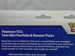 Pokemon TCG Mini Portfolio 2 Pack Blister Sun & Moon Forbidden Light - Image 4
