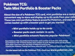 Pokemon TCG Mini Portfolio 2 Pack Blister Sun & Moon Forbidden Light - Image 5