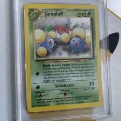 2001 Pokemon Neo Revelation #9 Jumpluff Holo PSA 9 MINT - Image 3