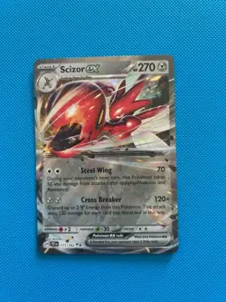 Scizor ex 111/162 Sv05: Temporal Forces Holo - English - Pokemon TCG - Image 1