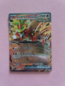 Gouging Fire ex 038/162 Sv05: Temporal Forces Holo - English - Pokemon TCG - Image 1