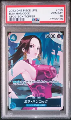 PSA10 One Piece Boa Hancock Promo Card from Box Purchase - Image 1