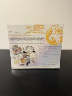 Pokemon TCG Brilliant Stars Pokemon Centre Elite Trainer Box - New & Sealed - Image 3