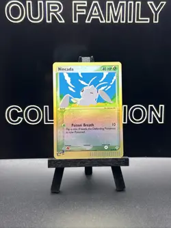 Nincada 66/97 EX Dragon Reverse Holo Common Pokemon TCG - Image 1