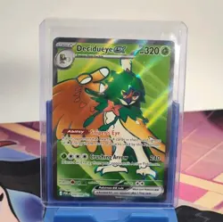 Decidueye ex 100/088 Perfect Order Holo Ultra Rare Full Art Pokemon TCG - Image 3