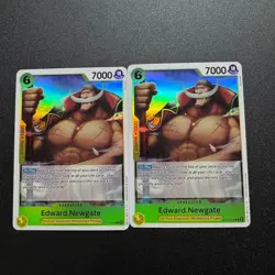 2x Edward Newgate ST13-004 Three Brothers Deck ST13-004 Foil - One Piece Card NM - Image 1
