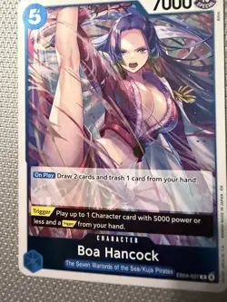 Bandai One Piece Boa Hancock Warlords EB04-027 Foil 7000 Power - Image 1