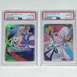 One Piece Card Set PSA10 Uta Yamato SEC Limited Case Collection - Image 1