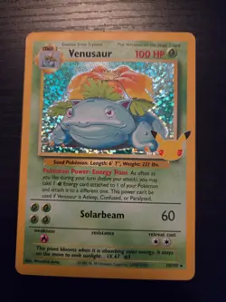 Venusaur 15/102 Celebrations: Classic Collection Holo - Image 1