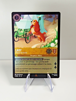 Carte LORCANA FR - Chapitre 8 11/204 Lady Rare ✨FOIL✨Neuf - Image 1