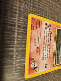 Blaine's Moltres 1/132 Gym Heroes Set Unlimited Edition Holo Rare Pokemon TCG NM - Image 3