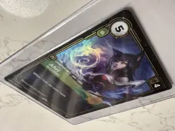 Riftbound Ahri FOIL Convention Exclusive Promo Card League of Legends TCG NM - Image 5