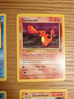 Pokemon Card Wotc 4 Card Bundle - Wartortle, Charmander, Charmeleon - Image 3