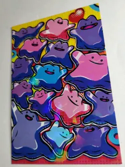 Ditto Cracked Ice Holo Full Art Rocket Team Card Database Pokemon Card - Image 3