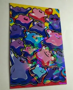 Ditto Cracked Ice Holo Full Art Rocket Team Card Database Pokemon Card - Image 4