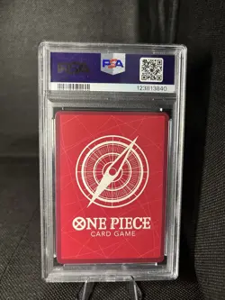 One Piece Card Game TCG Nico Robin OP09-062 Alt Art Leader PSA 10 - Image 3