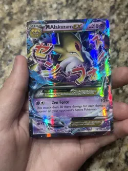 Great Condition Mega Alakazam EX Pokemon Card - Image 1