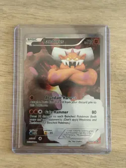 Landorus BW43 Black & White Holo Promo Card - Image 1
