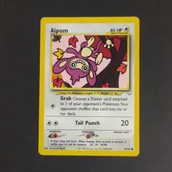 Pokemon Card TCG: Aipom 41/64 - Neo Revelation - Image 1