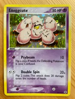 Exeggcute 33/112 EX FireRed & LeafGreen Pokemon Card Uncommon Reverse Holo NM - Image 1