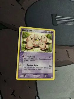 Pokemon Exeggcute TCG FireRed & LeafGreen Uncommon Card 33/112 LP Condition - Image 1