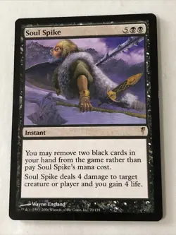 Soul Spike X1 Coldsnap Ex Condition See Pics Front Back - Image 1
