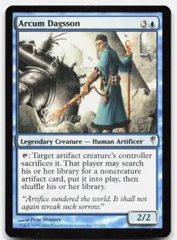 Arcum Dagsson 27 Rare Coldsnap Magic: The Gathering Near Mint - Image 1