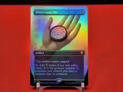 White Lotus Tile (Borderless) Avatar: The Last Airbender Foil NM - Image 1